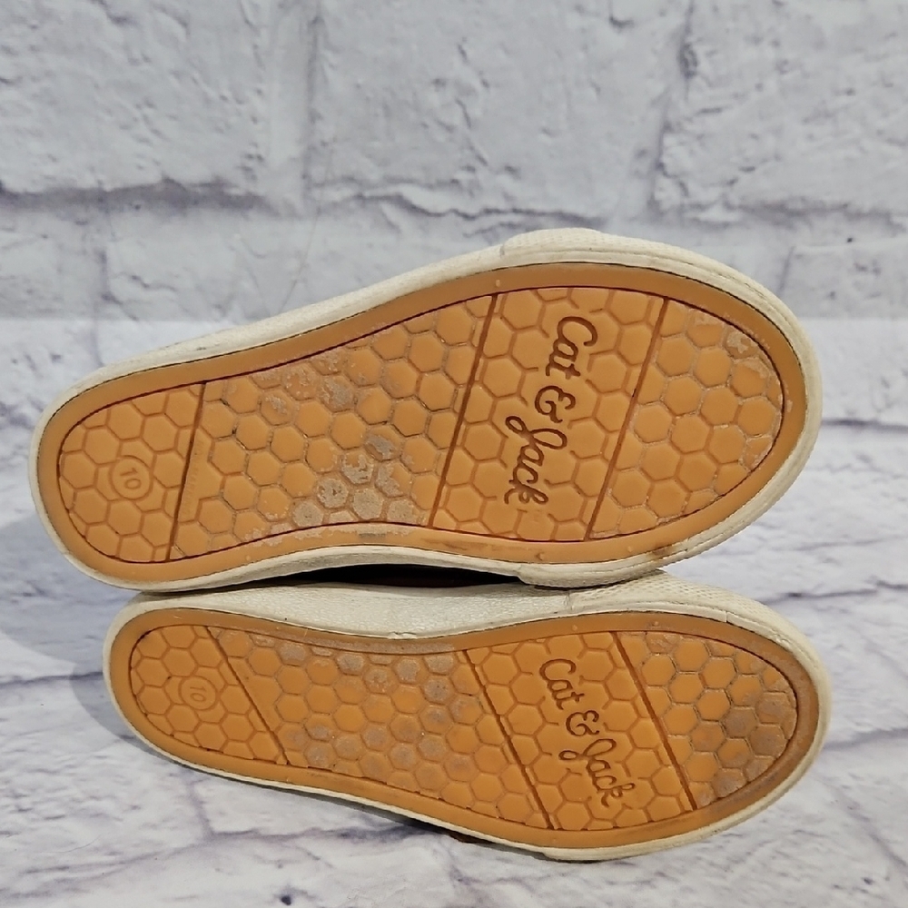 Cat & Jack Kids' Brown Lace-Up High Top Sneakers - Picture 6 of 6